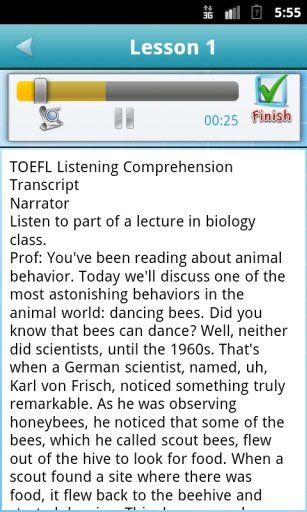 TOEFL Listening (Lecture)截图1