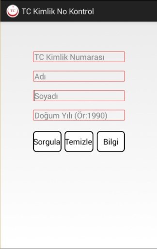 TC Kimlik No Kontrol截图1