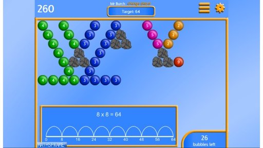 Bubble Pop Multiplication Free截图4