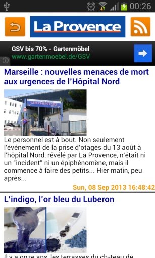 La Provence Journal RSS截图2