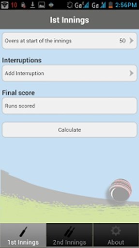 Duckworth-Lewis Calculator截图7