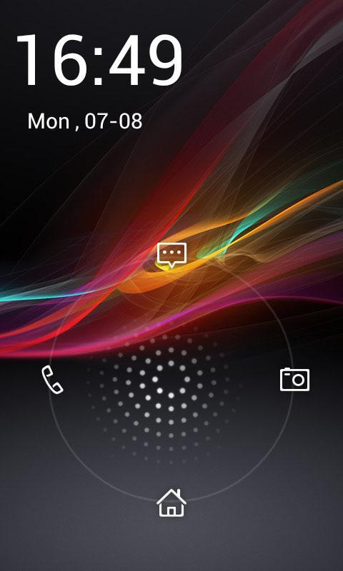 Xperia Locker Screen截图2