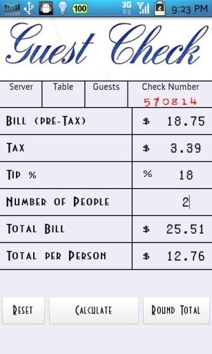 Tip Calculator by SSS截图3