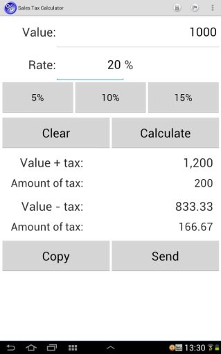 Sales Tax Calc截图1