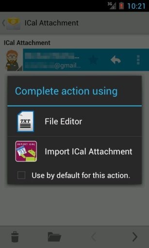 Import ICal Attachment (Demo)截图4