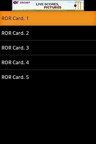 ROR Cards Free截图6