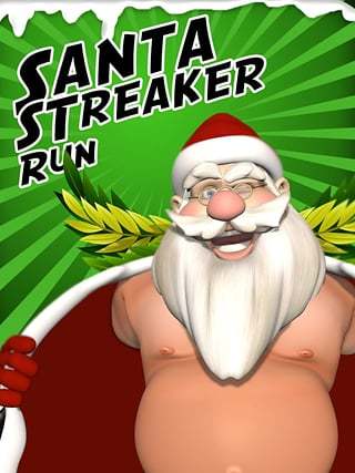 Santa Streaker Christmas Game截图2