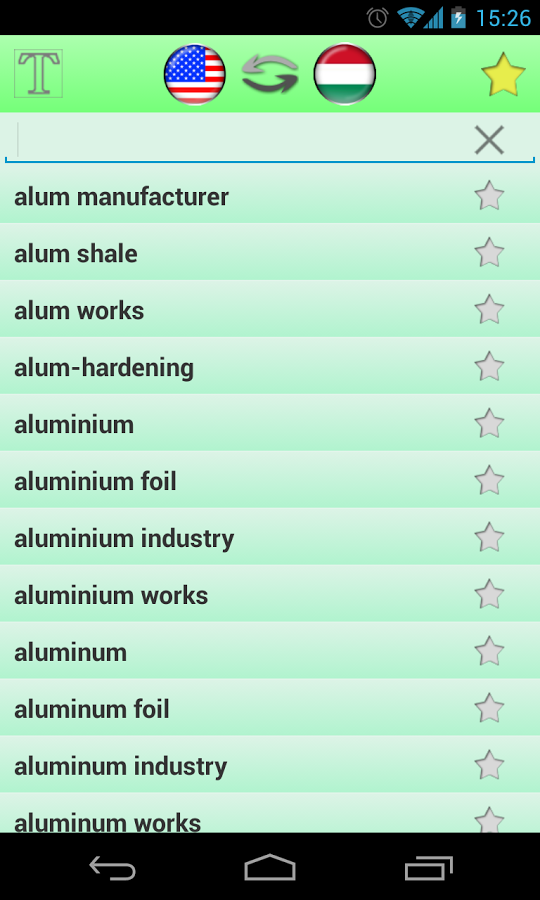 英语-匈牙利语词典截图1
