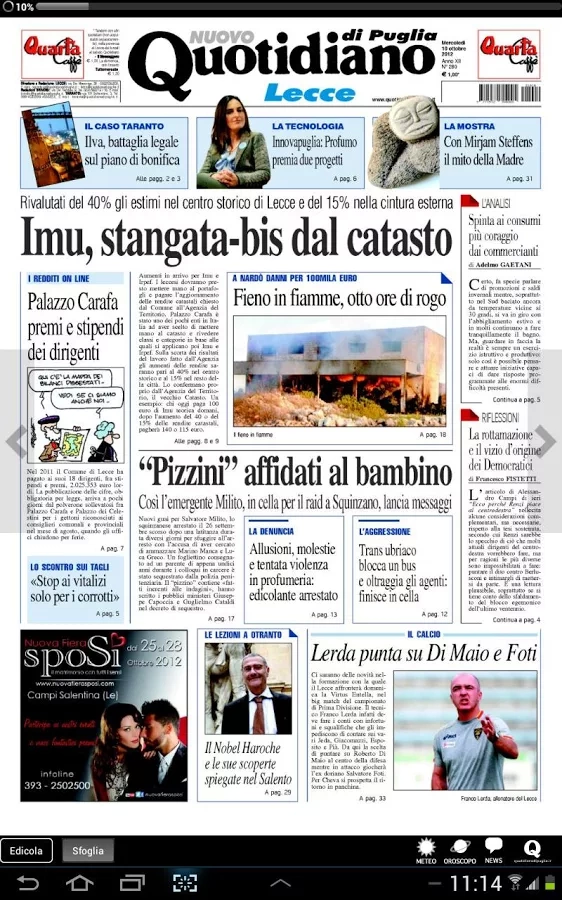 Quotidiano di Puglia Dig...截图2