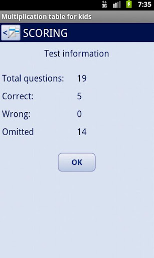 Multiplication Table for kids截图3