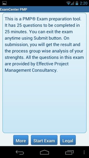ExamCenter PMP截图3