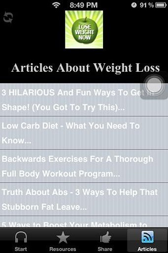 Lose Weight &amp; Fat Hypnosis App截图4