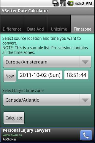 A Better Date Calculator FREE截图5