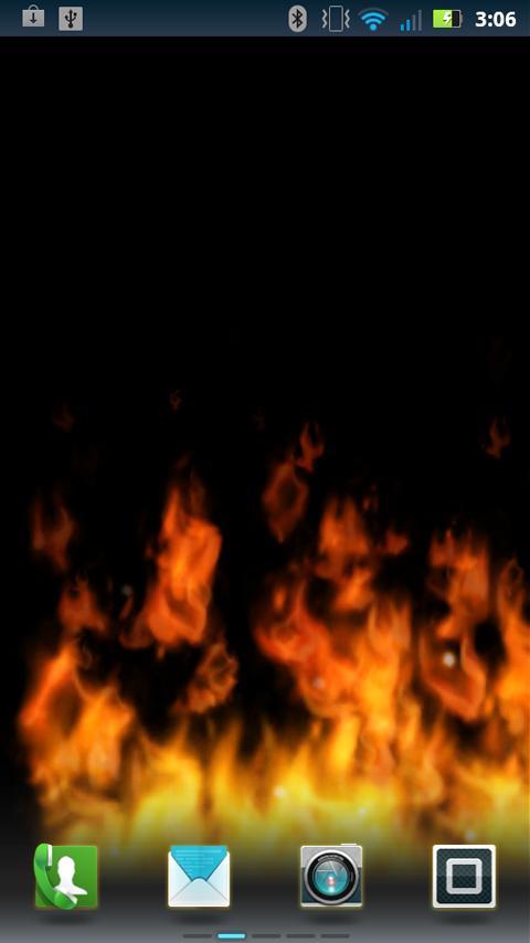 Flames Live Wallpaper (free)截图1