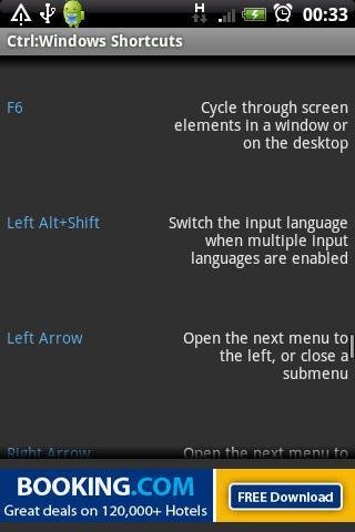 Ctrl: Windows Shortcut Keys截图2