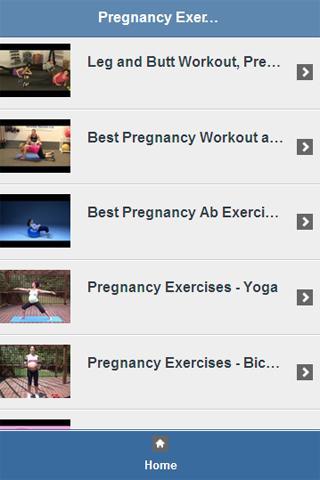 孕期锻炼 Pregnancy Exercise截图2