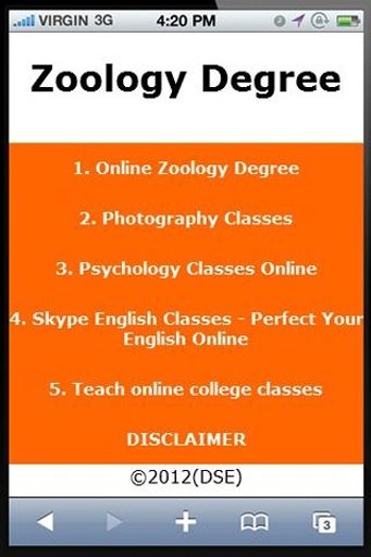 Zoology Degree截图4