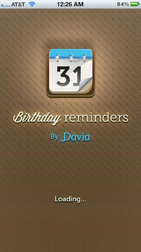 Birthday Calendar by Davia截图