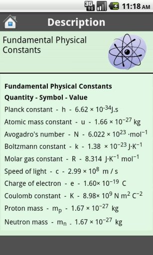 Physics Formulas (Free)截图3