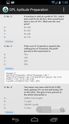 Aptitude Test Preparation截图8