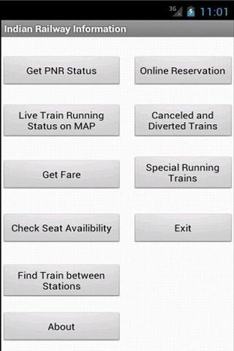 Indian Railway Information截图1