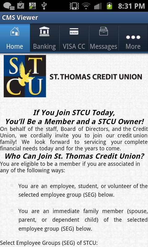 St. Thomas Credit Union截图1