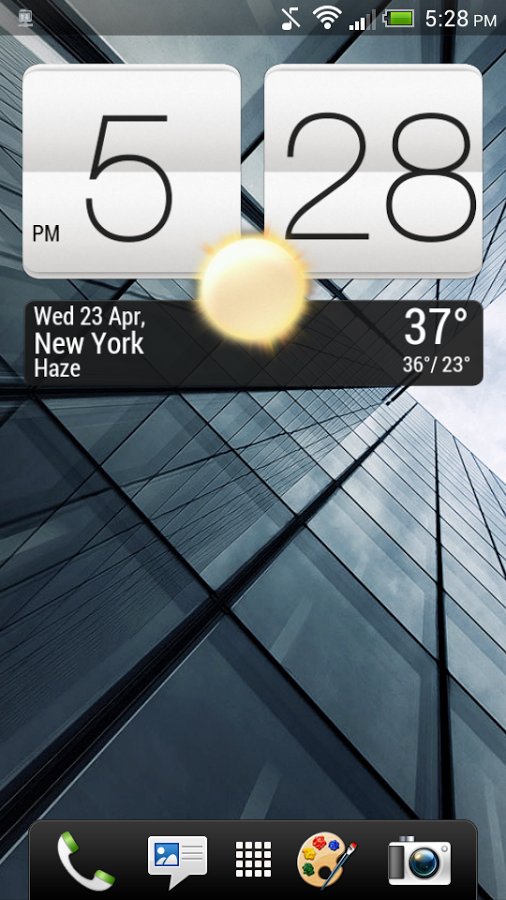 HTC sense 4 UCCW skin截图1