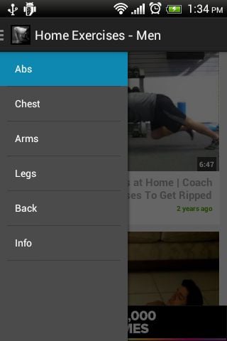 Home Exercises for men Free截图3