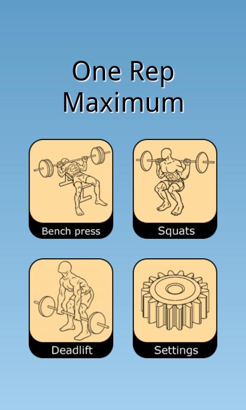 One Rep Maximum - 1RM截图4