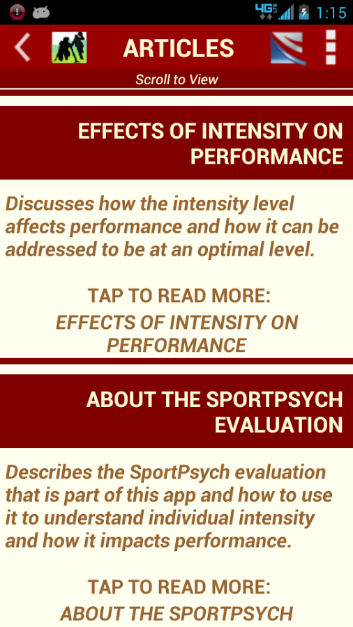 SportPsych Performance Coach截图5