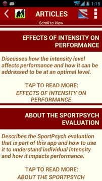 SportPsych Performance Coach截图