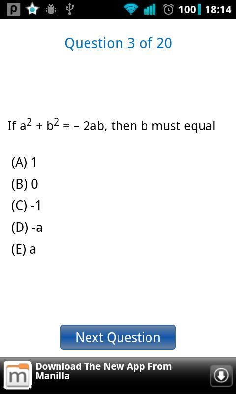 SAT Math Quiz 3截图5