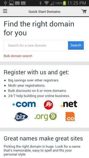 Domain Search and Web Hosting截图3