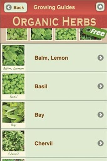 Grow Organic Herbs FREE截图1