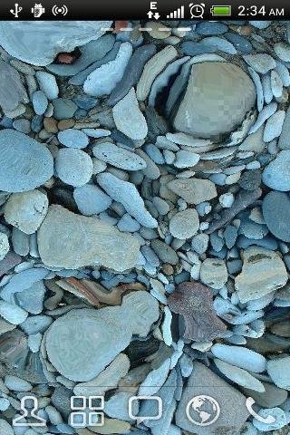 Beach Pebbles Ripple LWP截图4