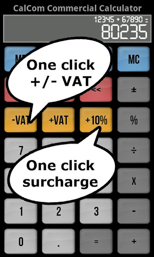 calCom - Commercial Calculator截图3