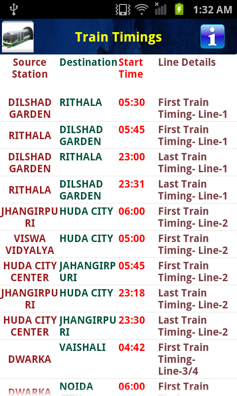 Delhi Metro Guide截图4