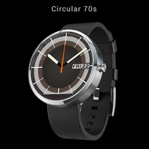 70s watchface for Android Wear截图1