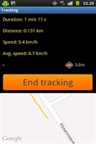 慢跑跟踪器 Jogging Tracker截图1