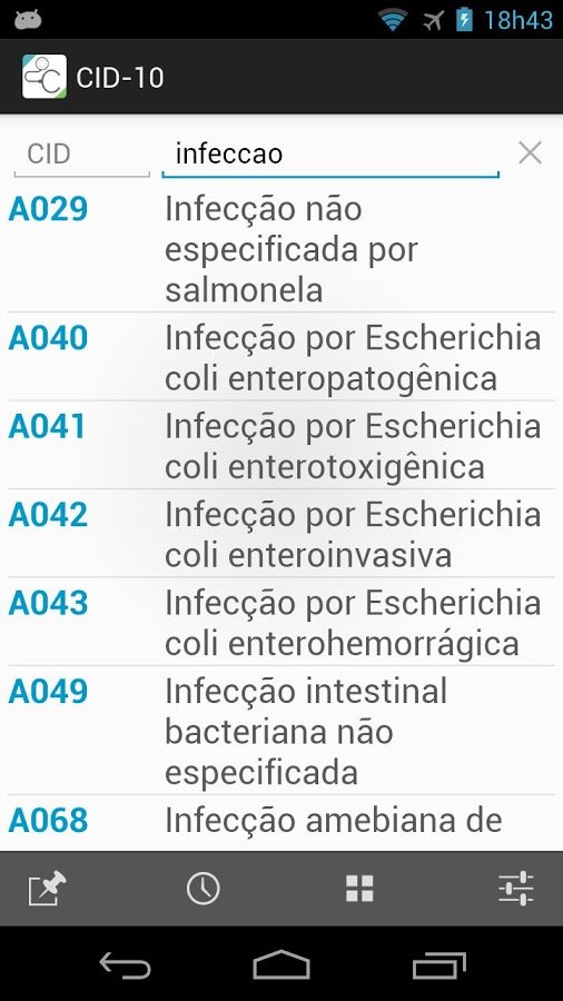 CID10 LinkCID Tabela CID-10截图7