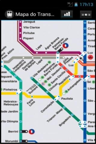 Metro Map - Sao Paulo - Brazil截图4