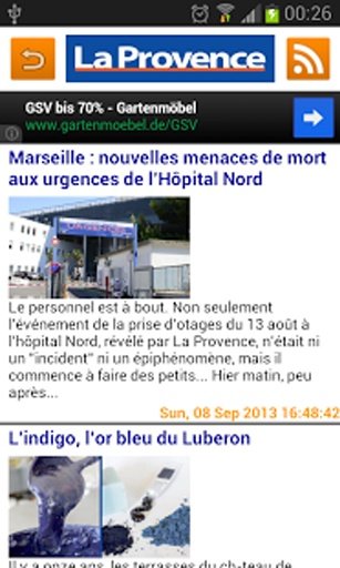 La Provence Journal RSS截图5