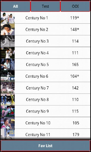 Sachin's Centuries截图4