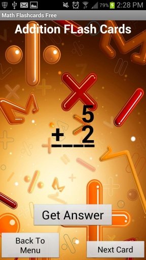 Math Flash Cards Free截图5