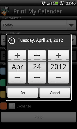 Print My Calendar Free截图2