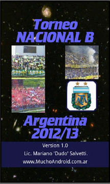 Nacional B Futbol ARG 2012/13截图