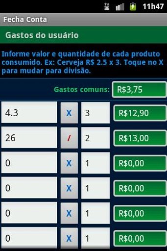 Close The Bill Tip Calculator截图7