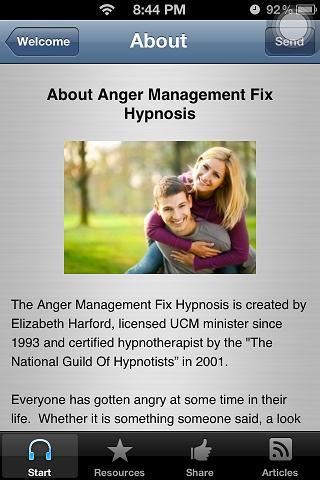 Anger Management Hypnosis App截图1