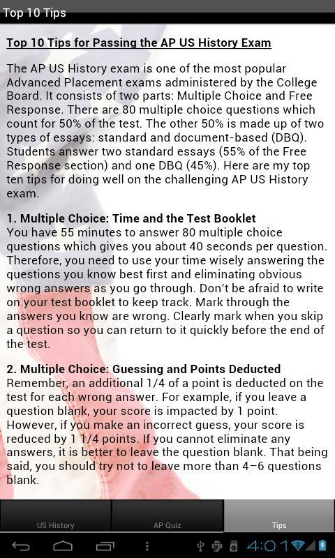 AP US History Exam Prep截图3