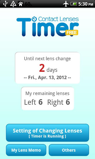 隐形眼镜定时器截图1